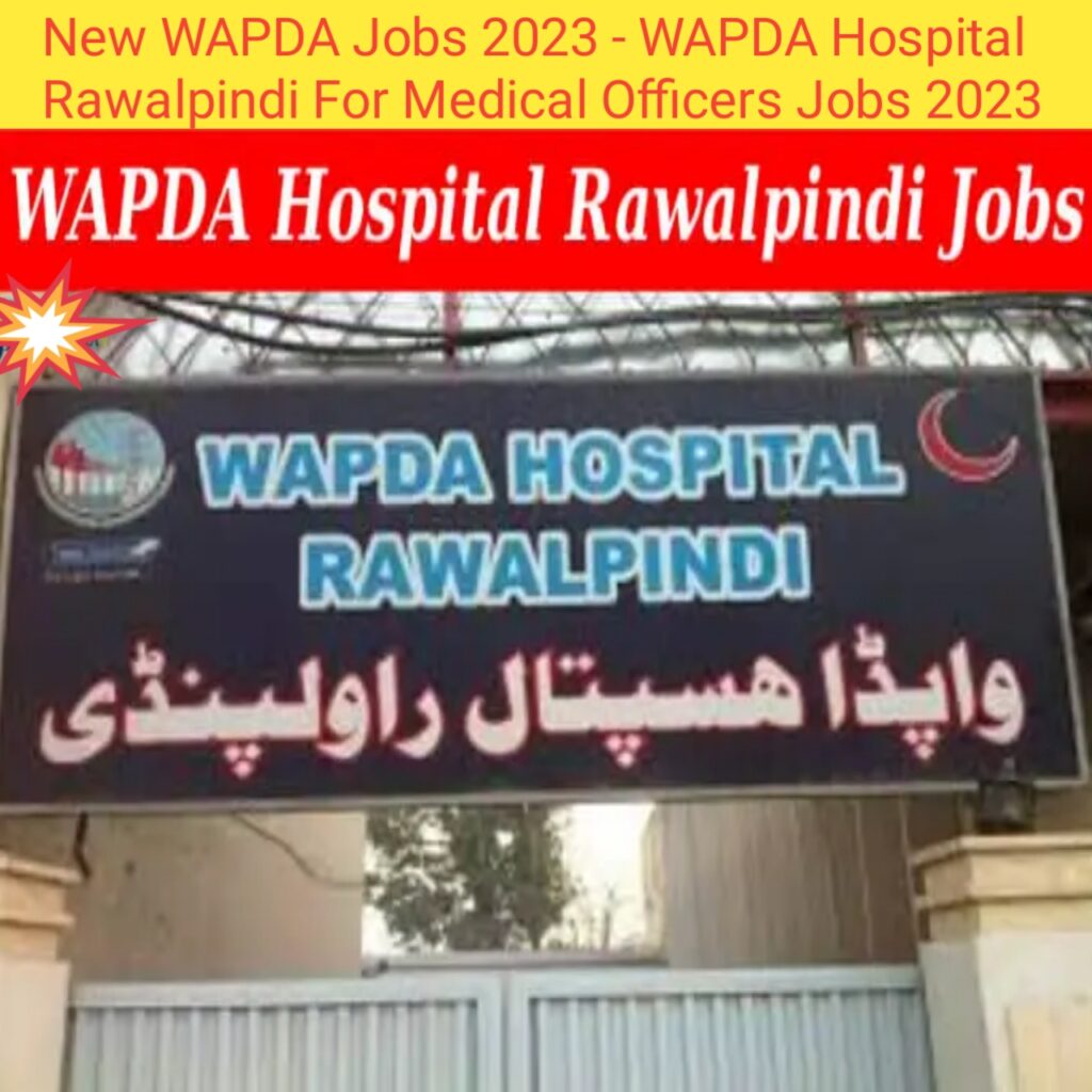 New WAPDA Jobs 2023