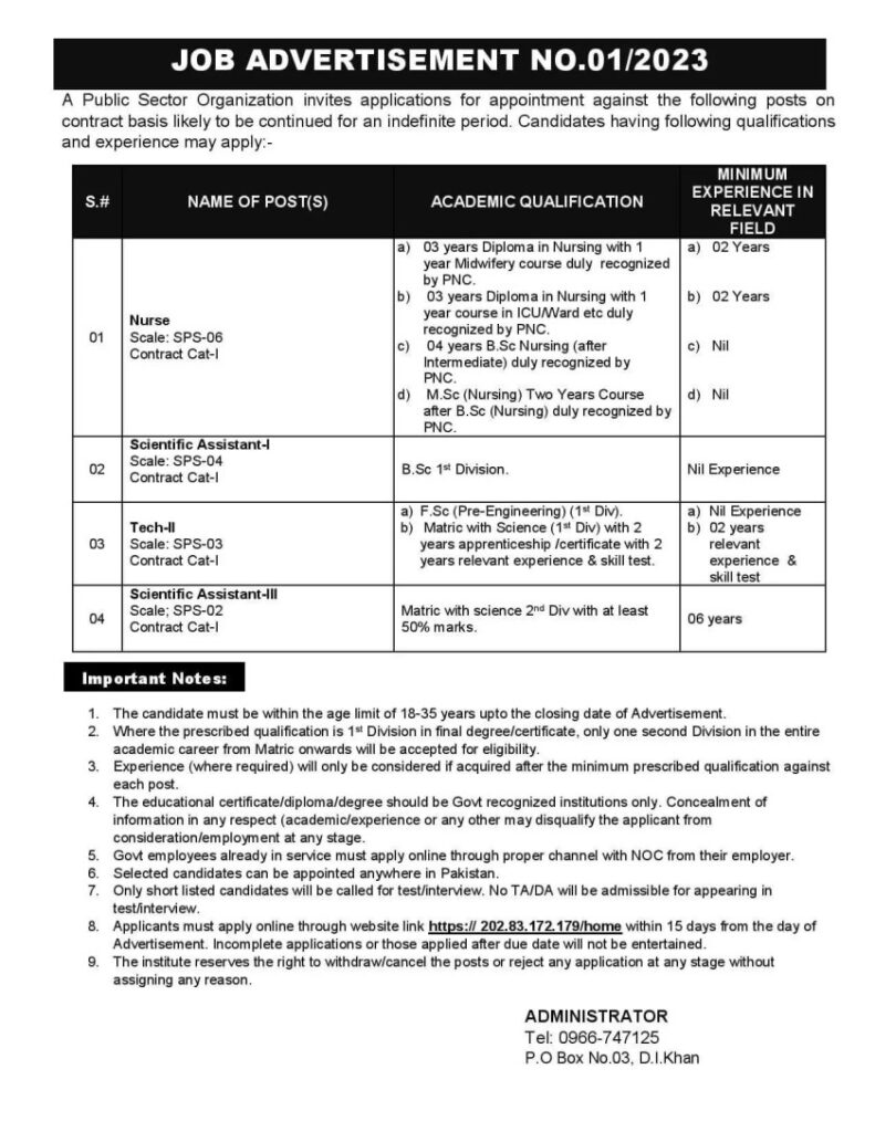 LATEST PAEC JOBS 2023