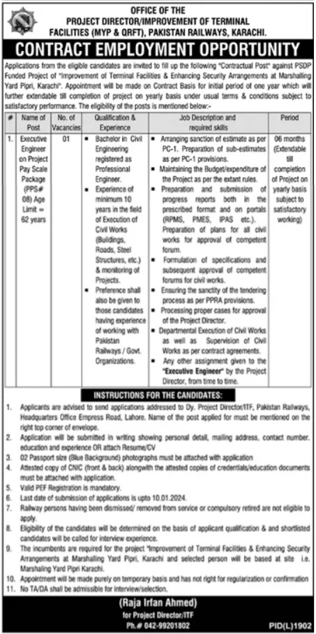 Pakistan Railway Jobs 2024: Apply Online Now!