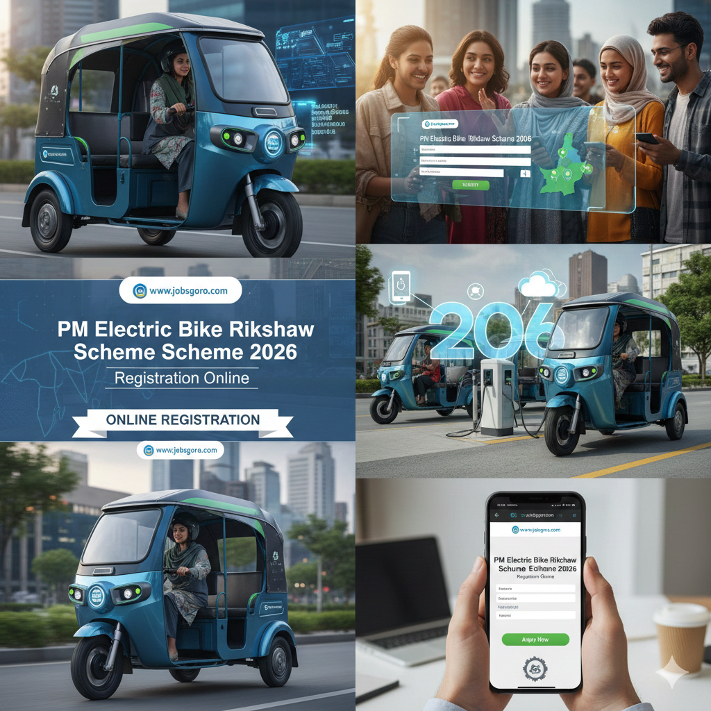 PM Electric Bike Rikshaw Scheme 2026 Registration Online