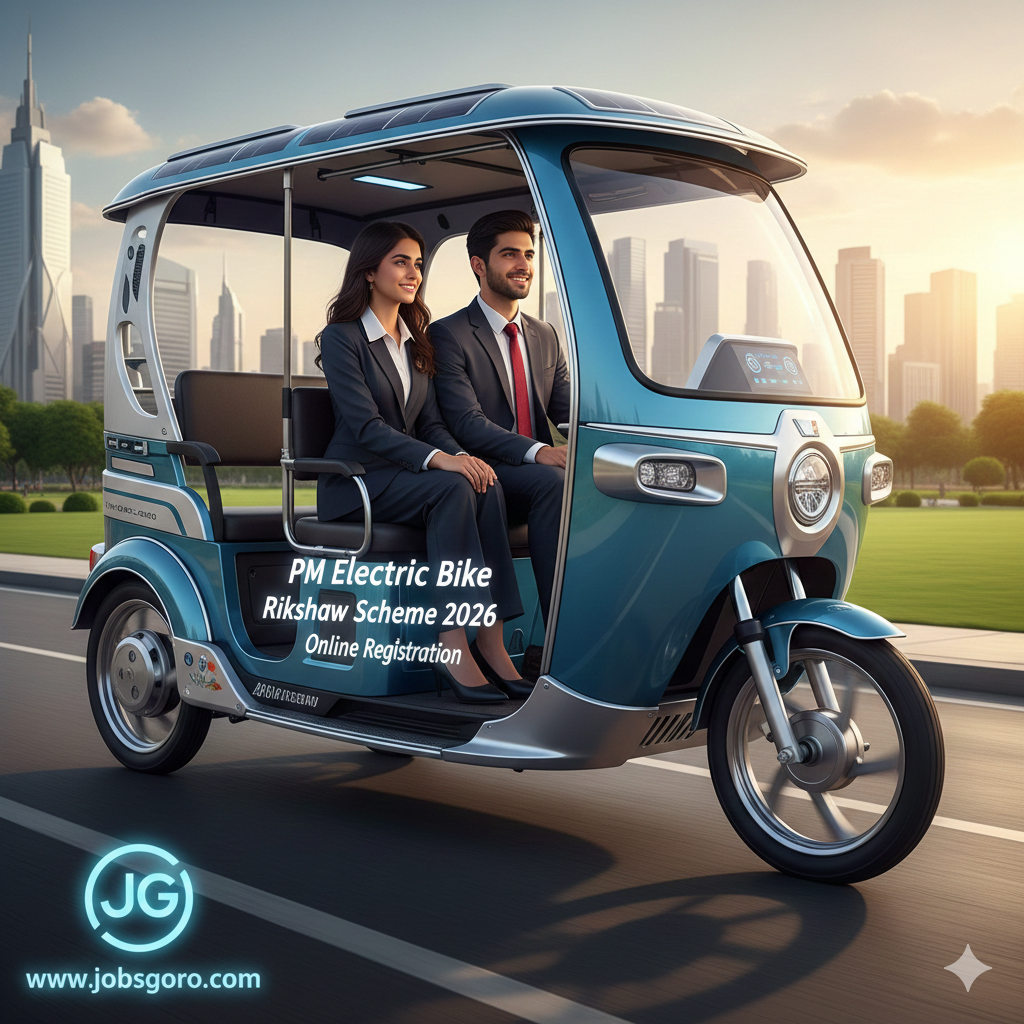 PM Electric Bike Rikshaw Scheme 2026 Registration Online