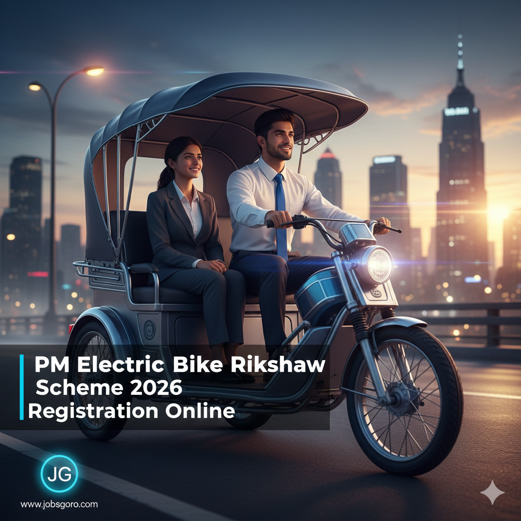 PM Electric Bike Rikshaw Scheme 2026 Registration Online
